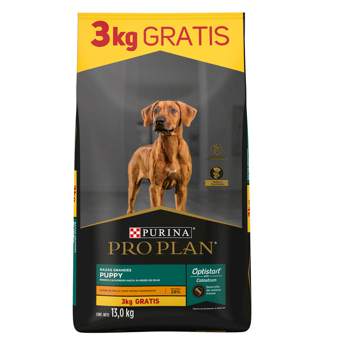 Purina Pro Plan Puppy Raza Grande Bonus Bag 10+3 kg Gratis