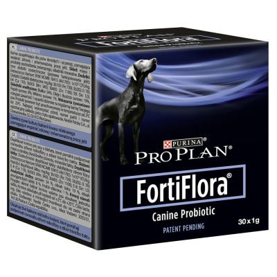 Purina® Pro Plan® Veterinary Diets Fortiflora Canine Probiotic Supplement, 30g (paquete de 2 unidades)